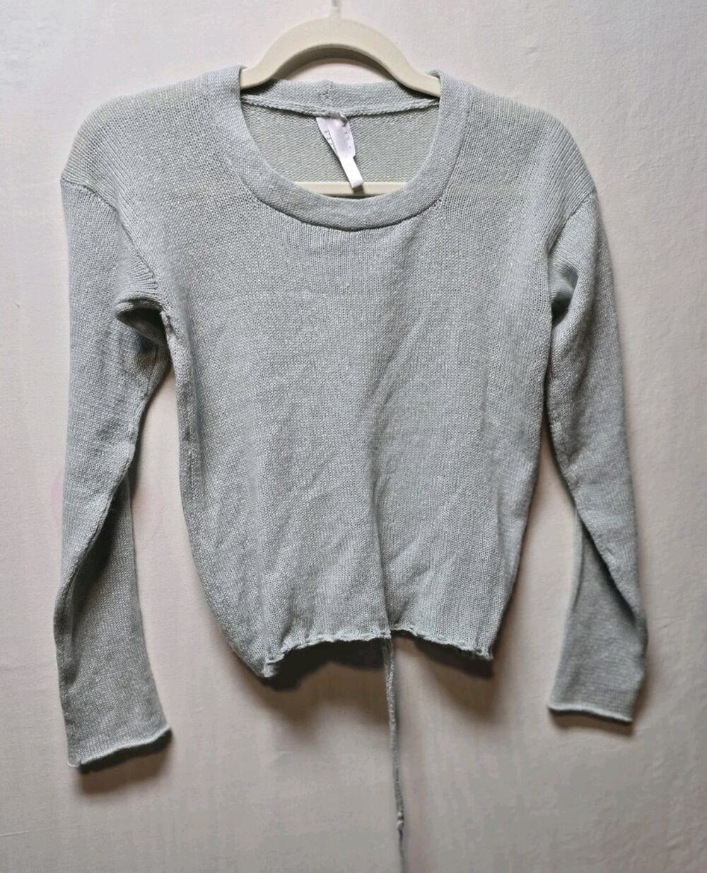 Hand-Loomed Cashmere Linen Sweater Made In USA